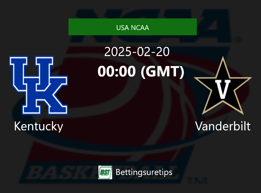 Kentucky vs Vanderbilt Prediction and Pick - USA NCAA