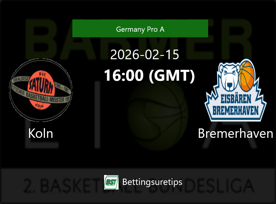 Koln vs Bremerhaven Prediction and Pick - Germany Pro A Koln vs Bremerhaven Prediction and Pick - Germany Pro A