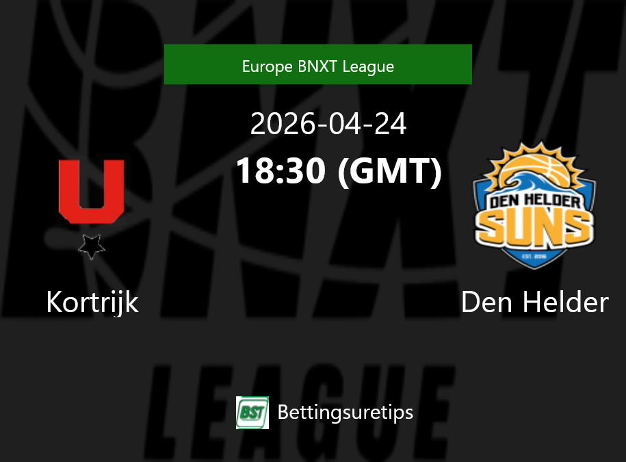 Kortrijk vs Den Helder Prediction and Pick - Europe BNXT League Kortrijk vs Den Helder Prediction and Pick - Europe BNXT League
