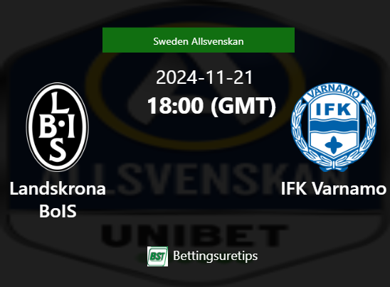 Landskrona BoIS vs IFK Varnamo Prediction Betting Tips & Correct Score