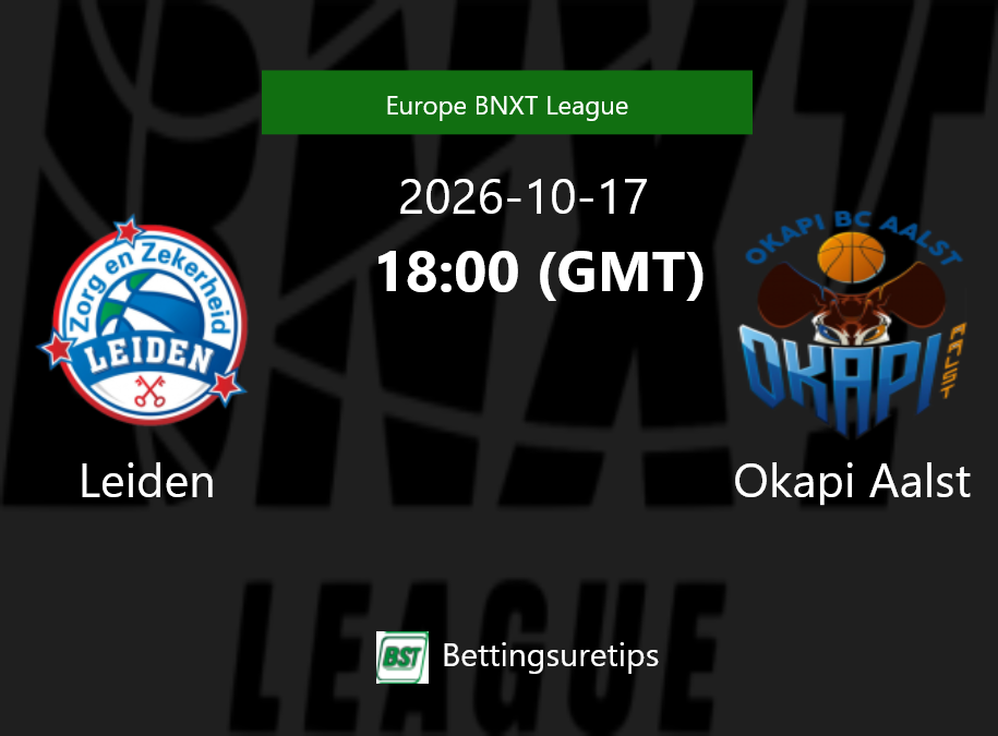 Leiden vs Okapi Aalst Prediction and Pick - Europe BNXT League Leiden vs Okapi Aalst Prediction and Pick - Europe BNXT League