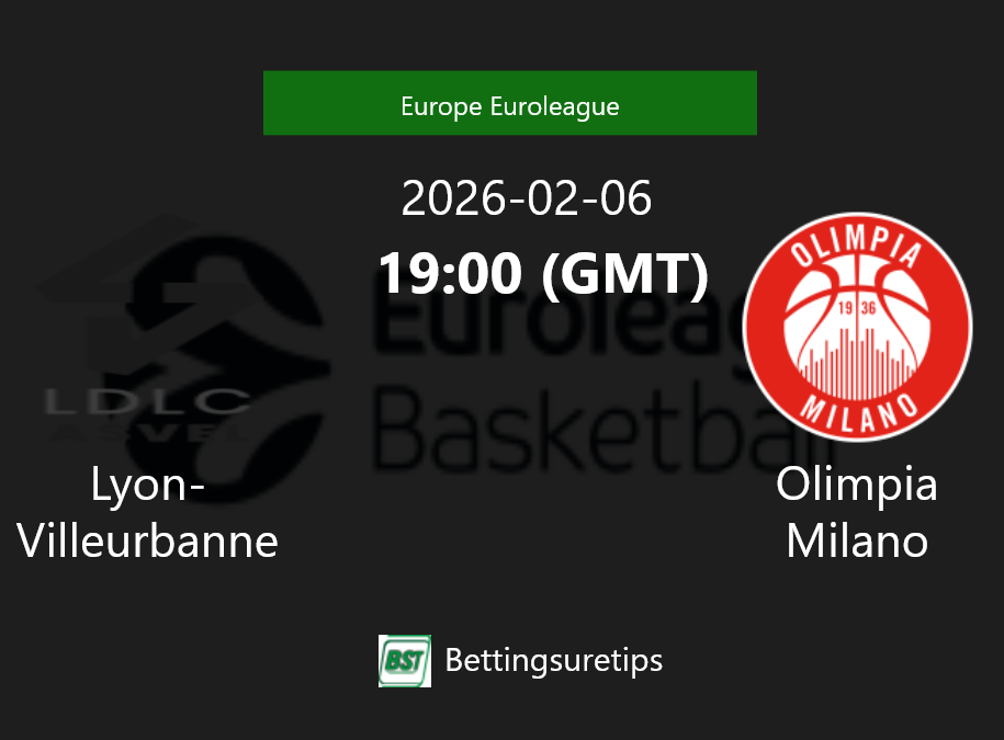 Lyon-Villeurbanne vs Olimpia Milano Prediction and Pick - Europe Euroleague Lyon-Villeurbanne vs Olimpia Milano Prediction and Pick - Europe Euroleague