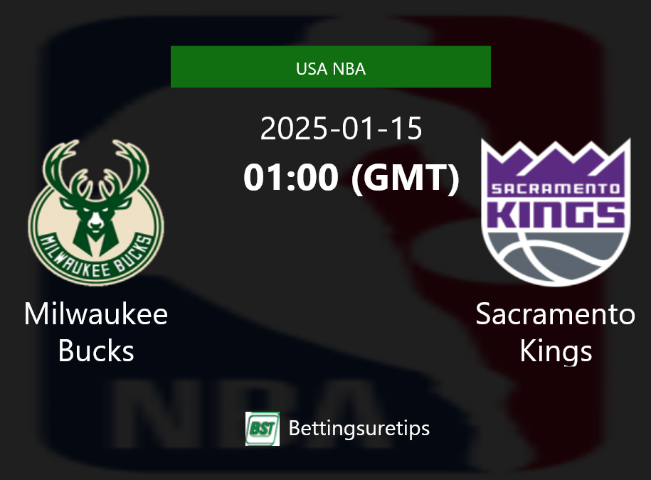 Milwaukee Bucks vs Sacramento Kings Prediction and Pick - USA NBA