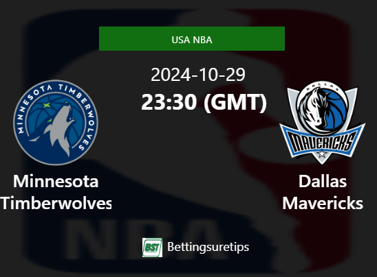 Minnesota Timberwolves vs Dallas Mavericks Prediction and Pick - USA NBA