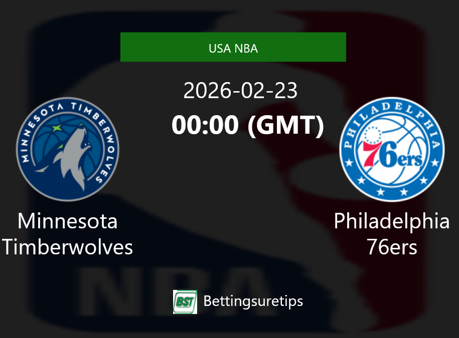 Minnesota Timberwolves vs Philadelphia 76ers Prediction and Pick - USA NBA Minnesota Timberwolves vs Philadelphia 76ers Prediction and Pick - USA NBA