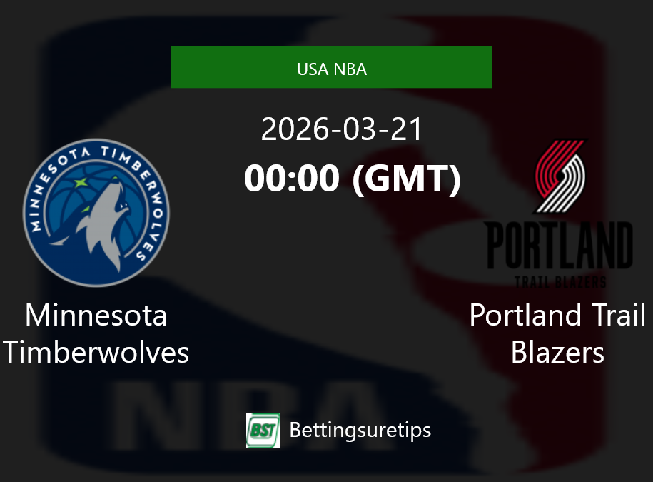 Minnesota Timberwolves vs Portland Trail Blazers Prediction and Pick - USA NBA Minnesota Timberwolves vs Portland Trail Blazers Prediction and Pick - USA NBA