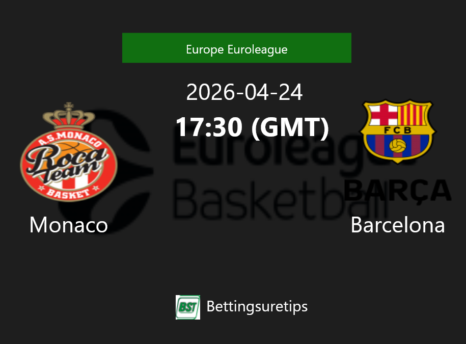 Monaco vs Barcelona Prediction and Pick - Europe Euroleague Monaco vs Barcelona Prediction and Pick - Europe Euroleague