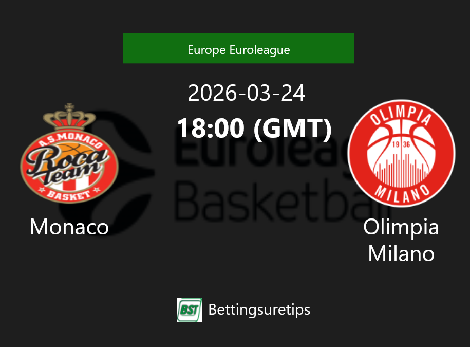 Monaco vs Olimpia Milano Prediction and Pick - Europe Euroleague Monaco vs Olimpia Milano Prediction and Pick - Europe Euroleague