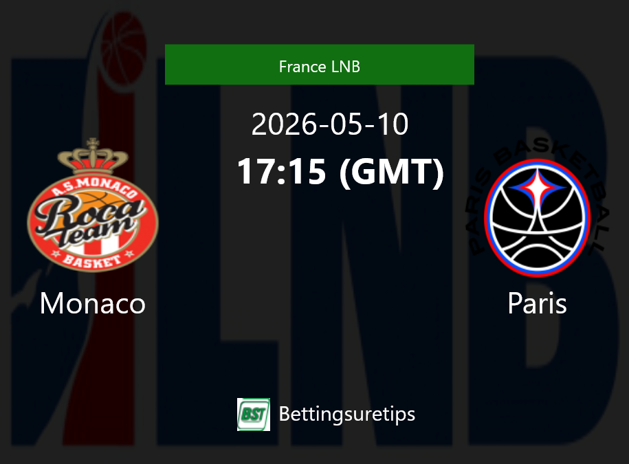 Monaco vs Paris Prediction and Pick - France LNB Monaco vs Paris Prediction and Pick - France LNB