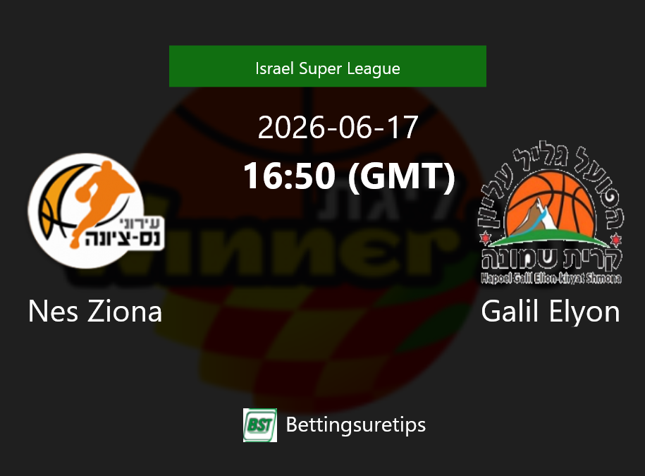 Nes Ziona vs Galil Elyon Prediction and Pick - Israel Super League Nes Ziona vs Galil Elyon Prediction and Pick - Israel Super League