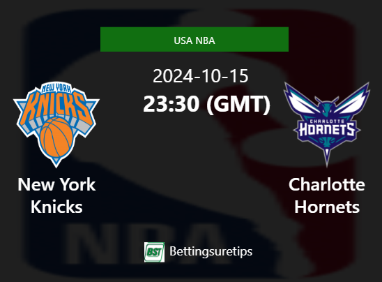 New York Knicks vs Charlotte Hornets Prediction and Pick - USA NBA