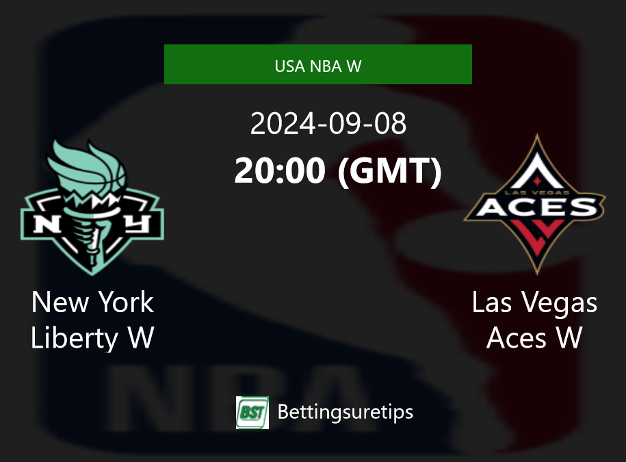 New York Liberty W vs Las Vegas Aces W Prediction and Pick - USA NBA W