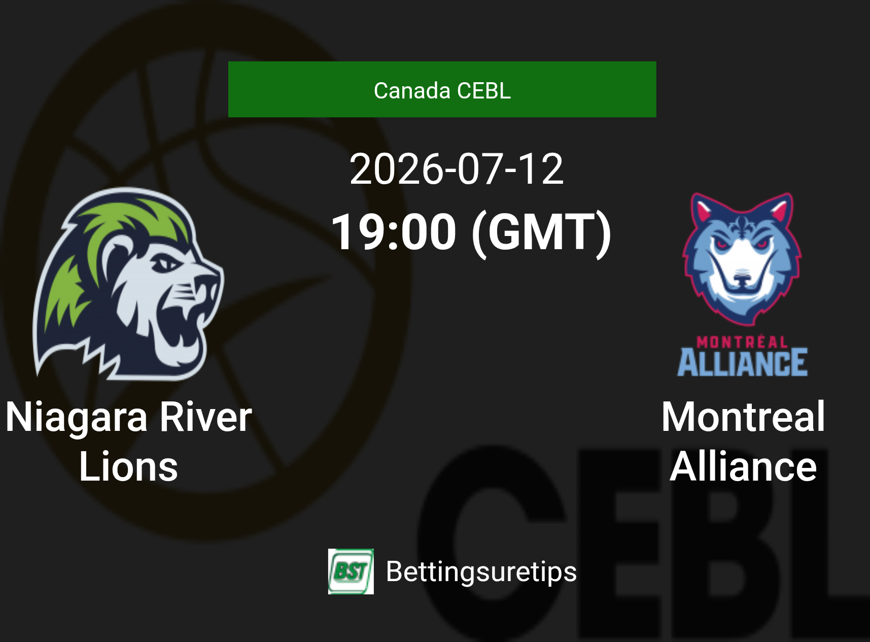 Niagara River Lions vs Montreal Alliance Prediction and Pick - Canada CEBL Niagara River Lions vs Montreal Alliance Prediction and Pick - Canada CEBL