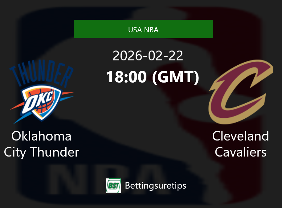 Oklahoma City Thunder vs Cleveland Cavaliers Prediction and Pick - USA NBA Oklahoma City Thunder vs Cleveland Cavaliers Prediction and Pick - USA NBA