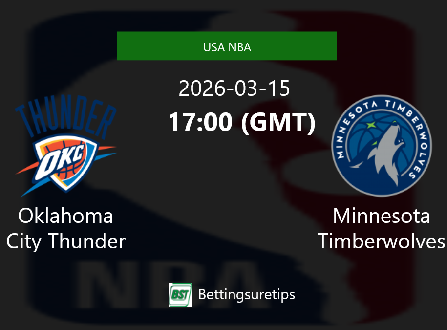Oklahoma City Thunder vs Minnesota Timberwolves Prediction and Pick - USA NBA Oklahoma City Thunder vs Minnesota Timberwolves Prediction and Pick - USA NBA