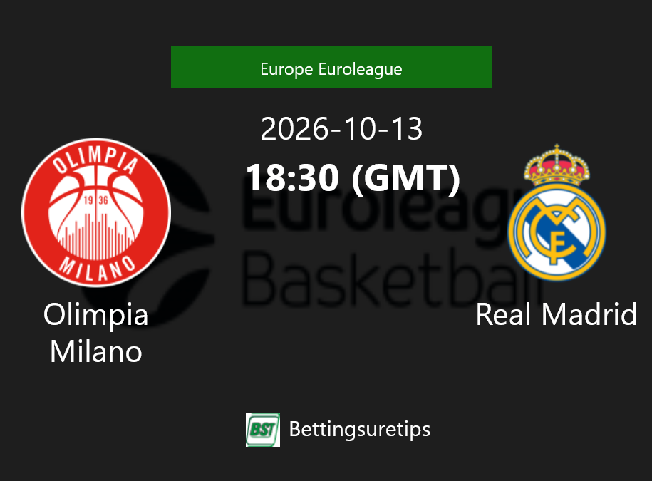 Olimpia Milano vs Real Madrid Prediction and Pick - Europe Euroleague Olimpia Milano vs Real Madrid Prediction and Pick - Europe Euroleague