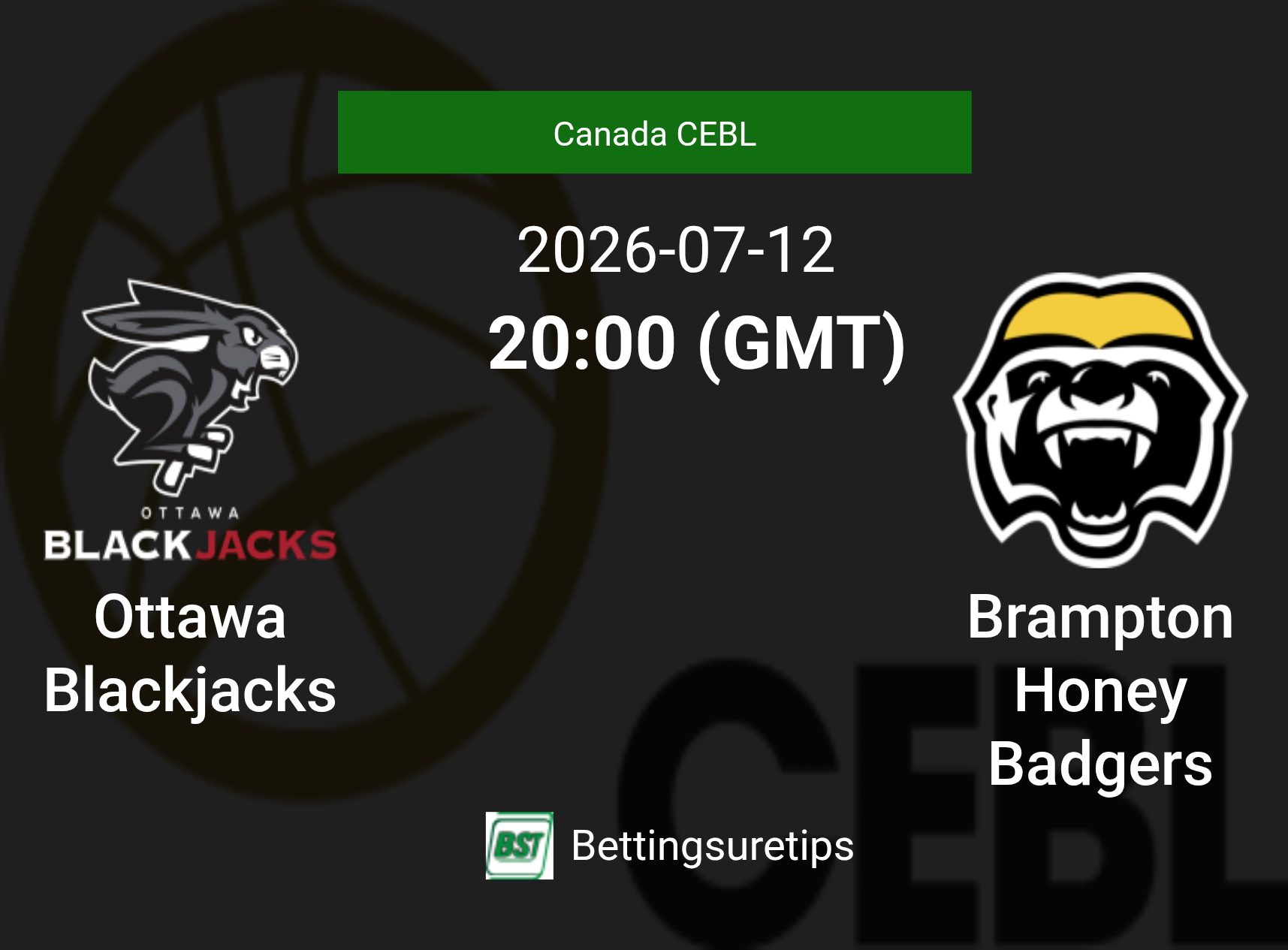 Ottawa Blackjacks vs Brampton Honey Badgers Prediction and Pick - Canada CEBL Ottawa Blackjacks vs Brampton Honey Badgers Prediction and Pick - Canada CEBL