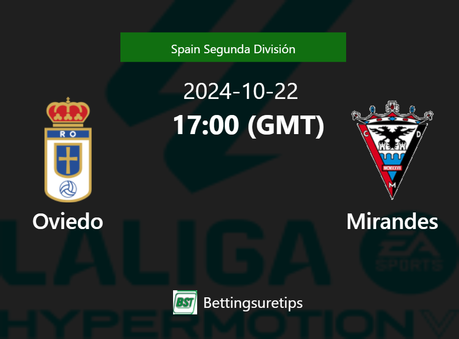 Oviedo vs Mirandes Prediction Betting Tips & Correct Score