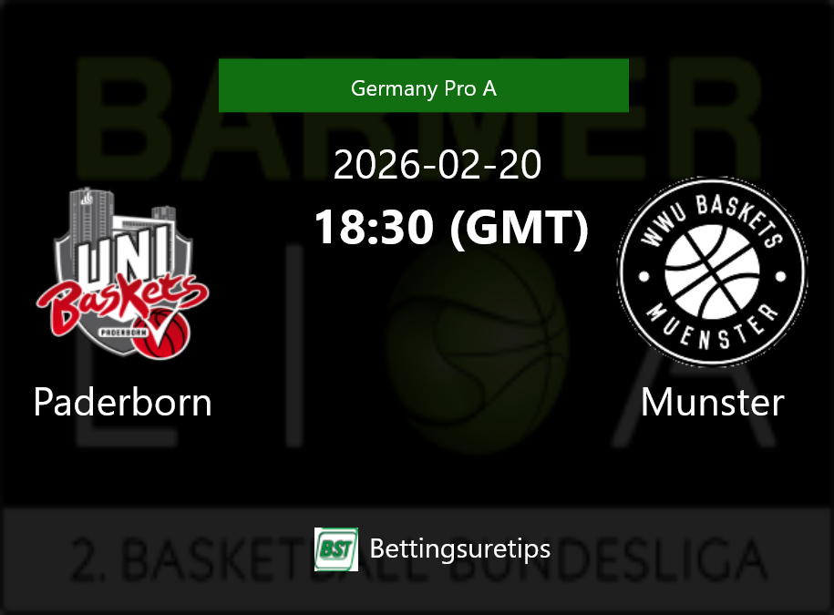 Paderborn vs Munster Prediction and Pick - Germany Pro A Paderborn vs Munster Prediction and Pick - Germany Pro A