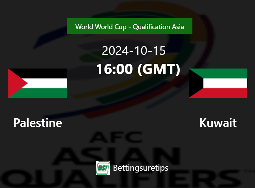 Palestine vs Kuwait Prediction Betting Tips & Correct Score