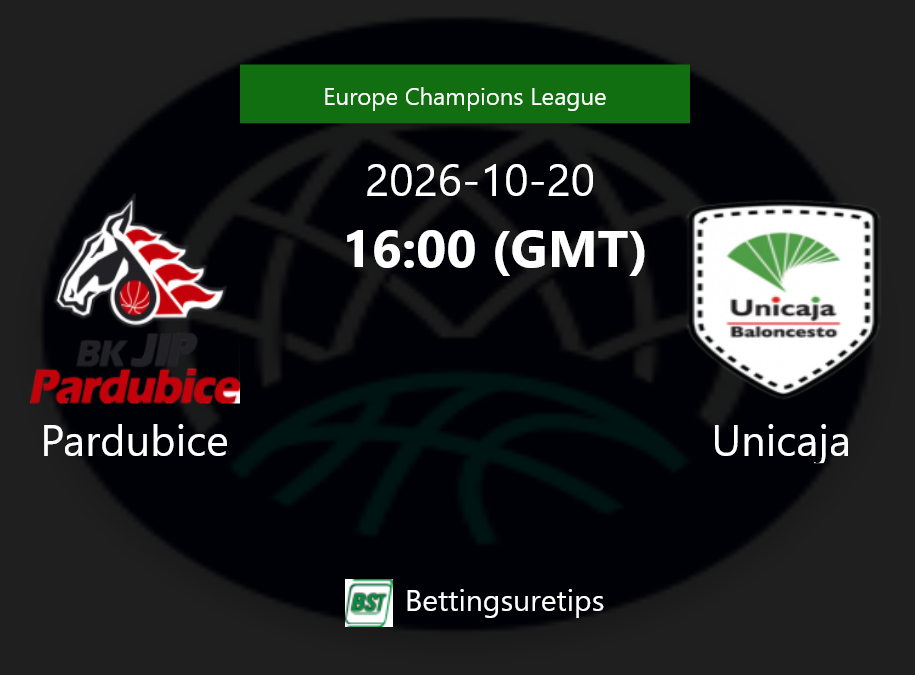 Pardubice vs Unicaja Prediction and Pick - Europe Champions League Pardubice vs Unicaja Prediction and Pick - Europe Champions League