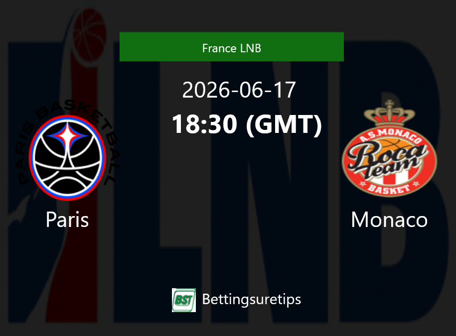 Paris vs Monaco Prediction and Pick - France LNB Paris vs Monaco Prediction and Pick - France LNB