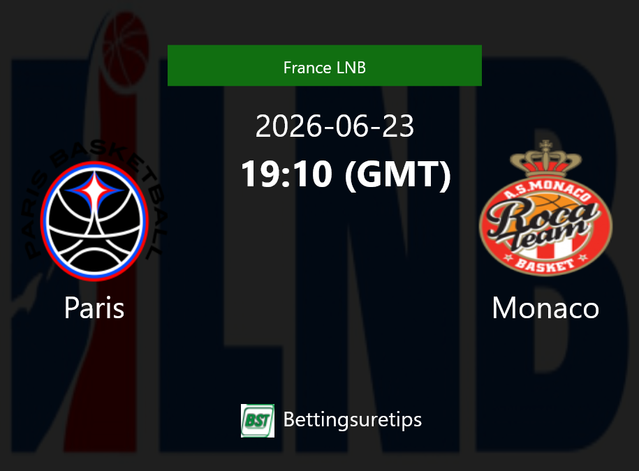 Paris vs Monaco Prediction and Pick - France LNB Paris vs Monaco Prediction and Pick - France LNB