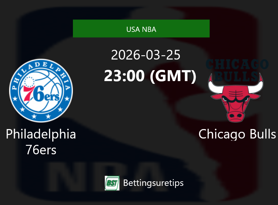 Philadelphia 76ers vs Chicago Bulls Prediction and Pick - USA NBA Philadelphia 76ers vs Chicago Bulls Prediction and Pick - USA NBA