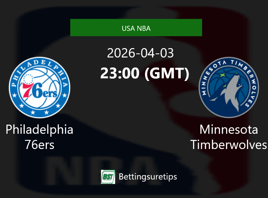 Philadelphia 76ers vs Minnesota Timberwolves Prediction and Pick - USA NBA Philadelphia 76ers vs Minnesota Timberwolves Prediction and Pick - USA NBA