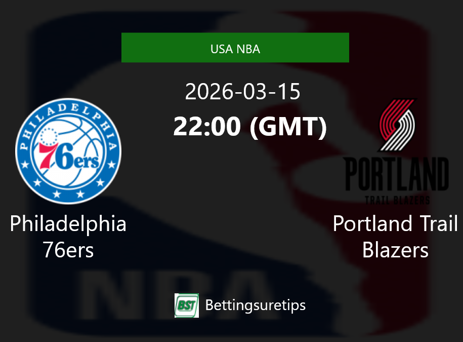 Philadelphia 76ers vs Portland Trail Blazers Prediction and Pick - USA NBA Philadelphia 76ers vs Portland Trail Blazers Prediction and Pick - USA NBA