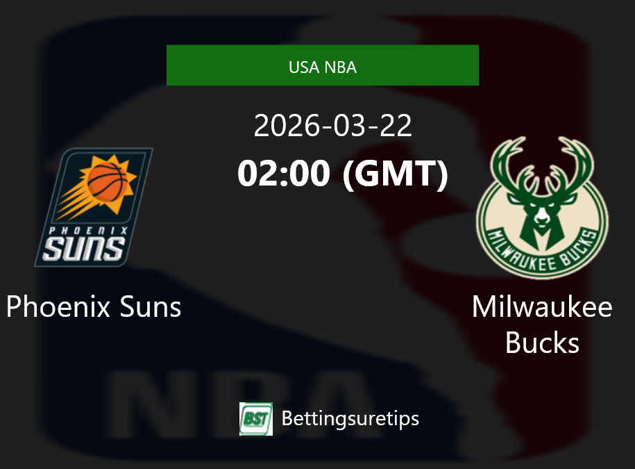 Phoenix Suns vs Milwaukee Bucks Prediction and Pick - USA NBA Phoenix Suns vs Milwaukee Bucks Prediction and Pick - USA NBA