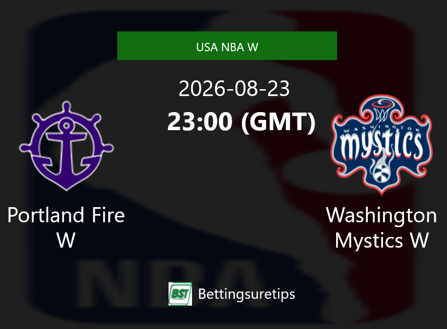 Portland Fire W vs Washington Mystics W Prediction and Pick - USA NBA W Portland Fire W vs Washington Mystics W Prediction and Pick - USA NBA W
