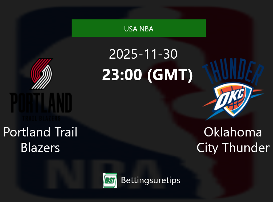 Portland Trail Blazers vs Oklahoma City Thunder Prediction and Pick - USA NBA Portland Trail Blazers vs Oklahoma City Thunder Prediction and Pick - USA NBA