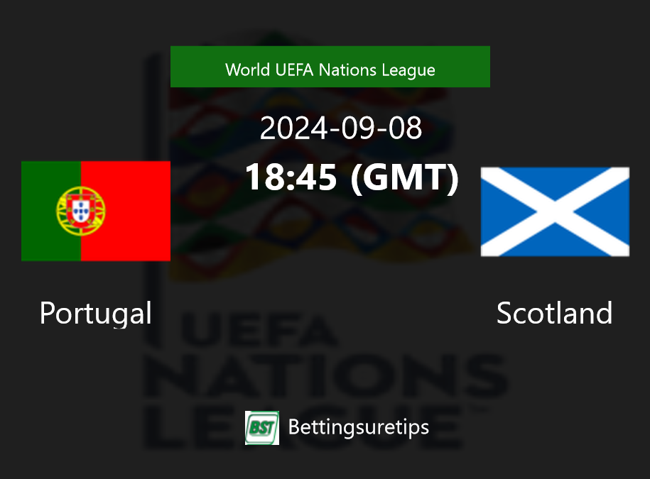 Portugal vs Scotland Prediction Betting Tips & Correct Score