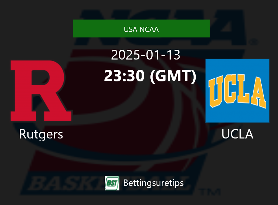 Rutgers vs UCLA Prediction and Pick USA NCAA