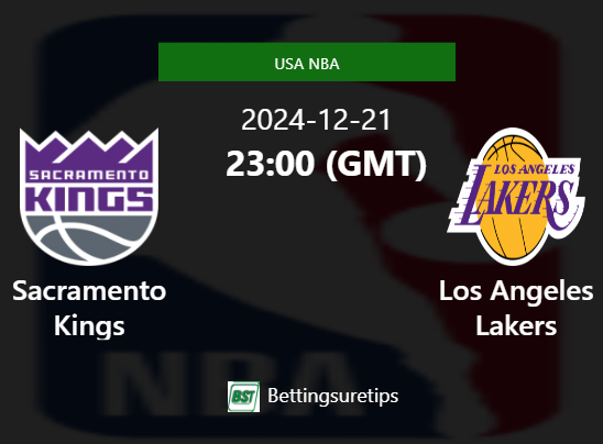 Sacramento Kings vs Los Angeles Lakers Prediction and Pick - USA NBA