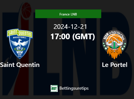 Saint Quentin vs Le Portel Prediction and Pick - France LNB