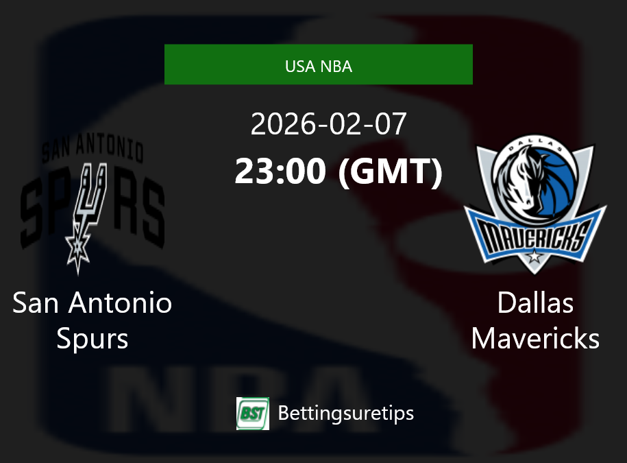 San Antonio Spurs vs Dallas Mavericks Prediction and Pick - USA NBA San Antonio Spurs vs Dallas Mavericks Prediction and Pick - USA NBA