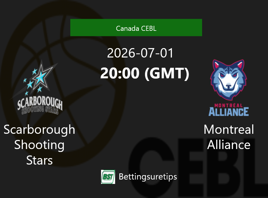 Scarborough Shooting Stars vs Montreal Alliance Prediction and Pick - Canada CEBL Scarborough Shooting Stars vs Montreal Alliance Prediction and Pick - Canada CEBL
