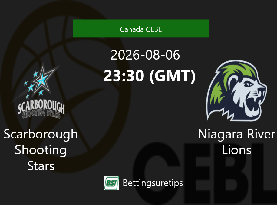 Scarborough Shooting Stars vs Niagara River Lions Prediction and Pick - Canada CEBL Scarborough Shooting Stars vs Niagara River Lions Prediction and Pick - Canada CEBL