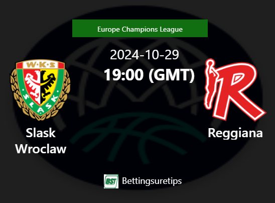 Slask Wroclaw vs Reggiana Prediction and Pick - Europe Champions League