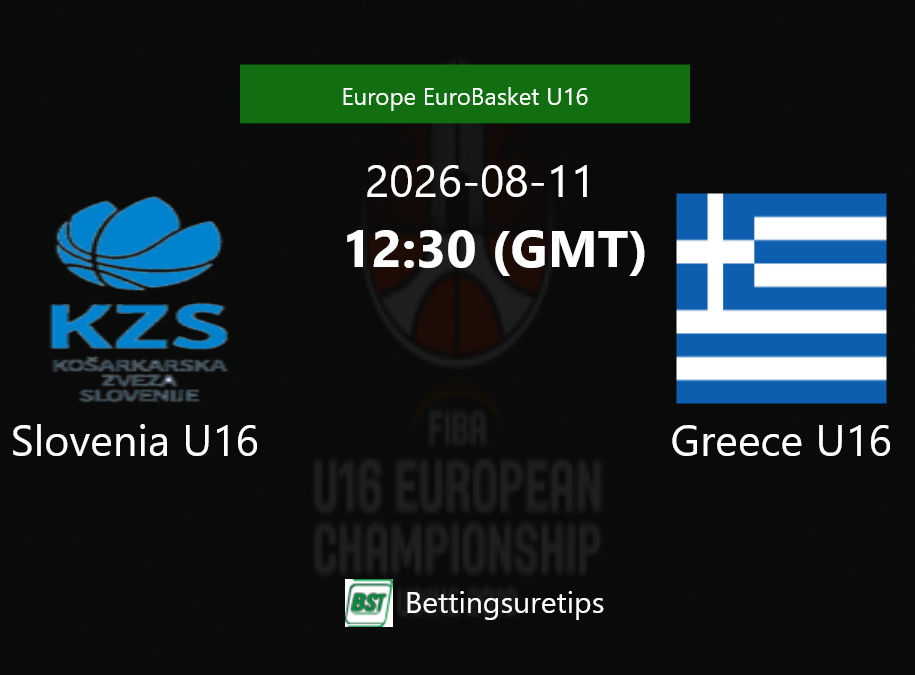 Slovenia U16 vs Greece U16 Prediction and Pick - Europe EuroBasket U16 Slovenia U16 vs Greece U16 Prediction and Pick - Europe EuroBasket U16