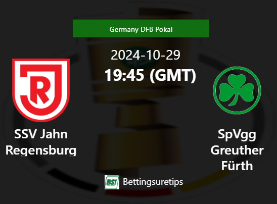 SSV Jahn Regensburg vs SpVgg Greuther Fürth Prediction Betting Tips & Correct Score