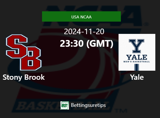 Stony Brook vs Yale Prediction and Pick - USA NCAA