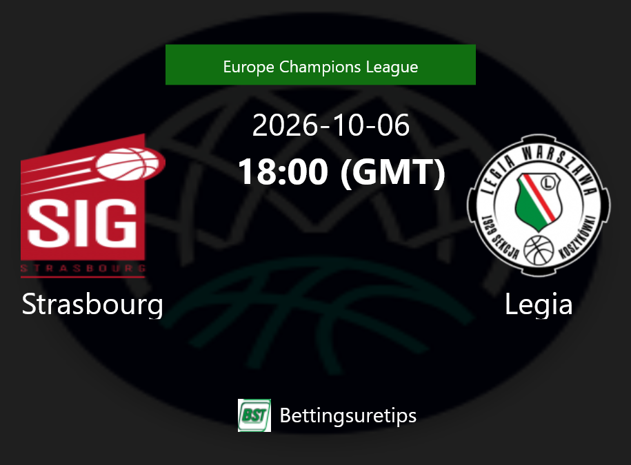 Strasbourg vs Legia Prediction and Pick - Europe Champions League Strasbourg vs Legia Prediction and Pick - Europe Champions League