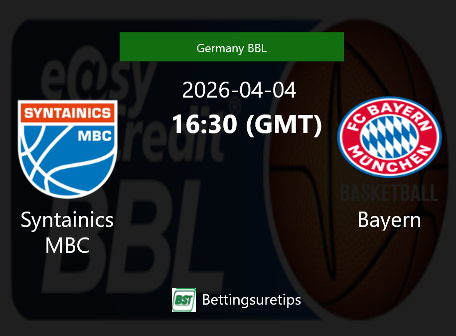 Syntainics MBC vs Bayern Prediction and Pick - Germany BBL Syntainics MBC vs Bayern Prediction and Pick - Germany BBL