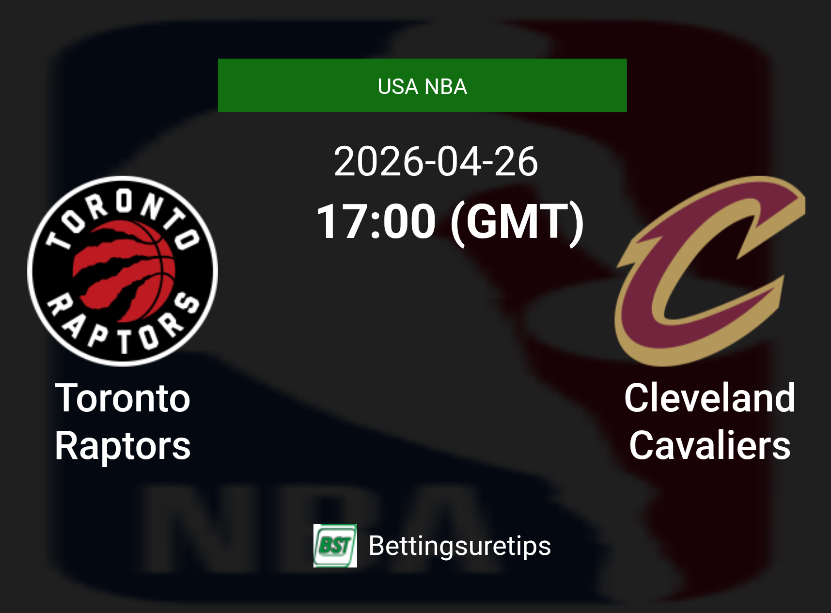 Toronto Raptors vs Cleveland Cavaliers Prediction and Pick - USA NBA Toronto Raptors vs Cleveland Cavaliers Prediction and Pick - USA NBA