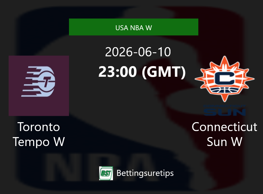 Toronto Tempo W vs Connecticut Sun W Prediction and Pick - USA NBA W Toronto Tempo W vs Connecticut Sun W Prediction and Pick - USA NBA W