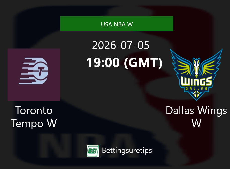 Toronto Tempo W vs Dallas Wings W Prediction and Pick - USA NBA W Toronto Tempo W vs Dallas Wings W Prediction and Pick - USA NBA W