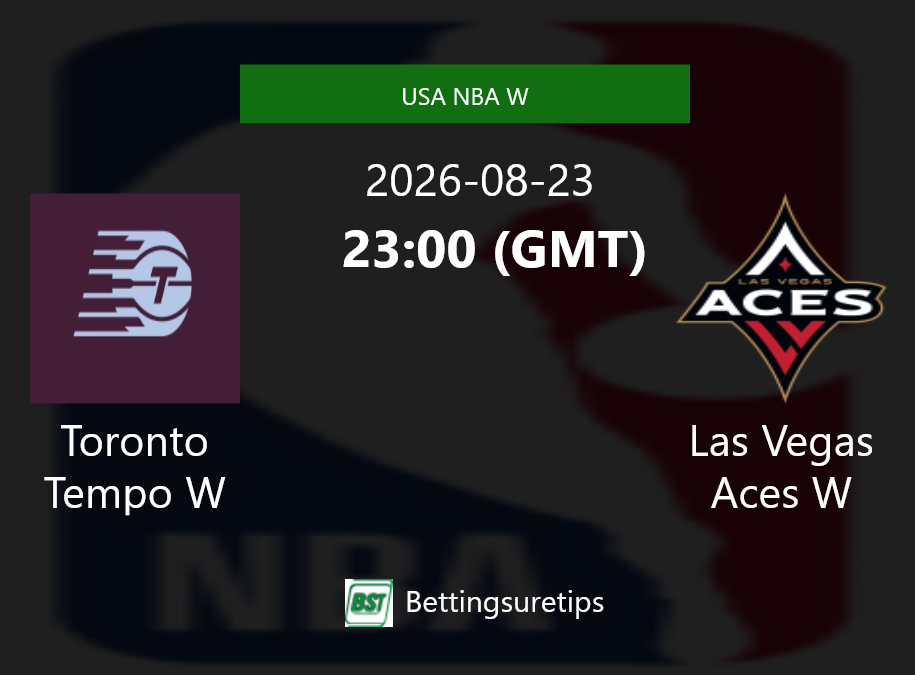 Toronto Tempo W vs Las Vegas Aces W Prediction and Pick - USA NBA W Toronto Tempo W vs Las Vegas Aces W Prediction and Pick - USA NBA W